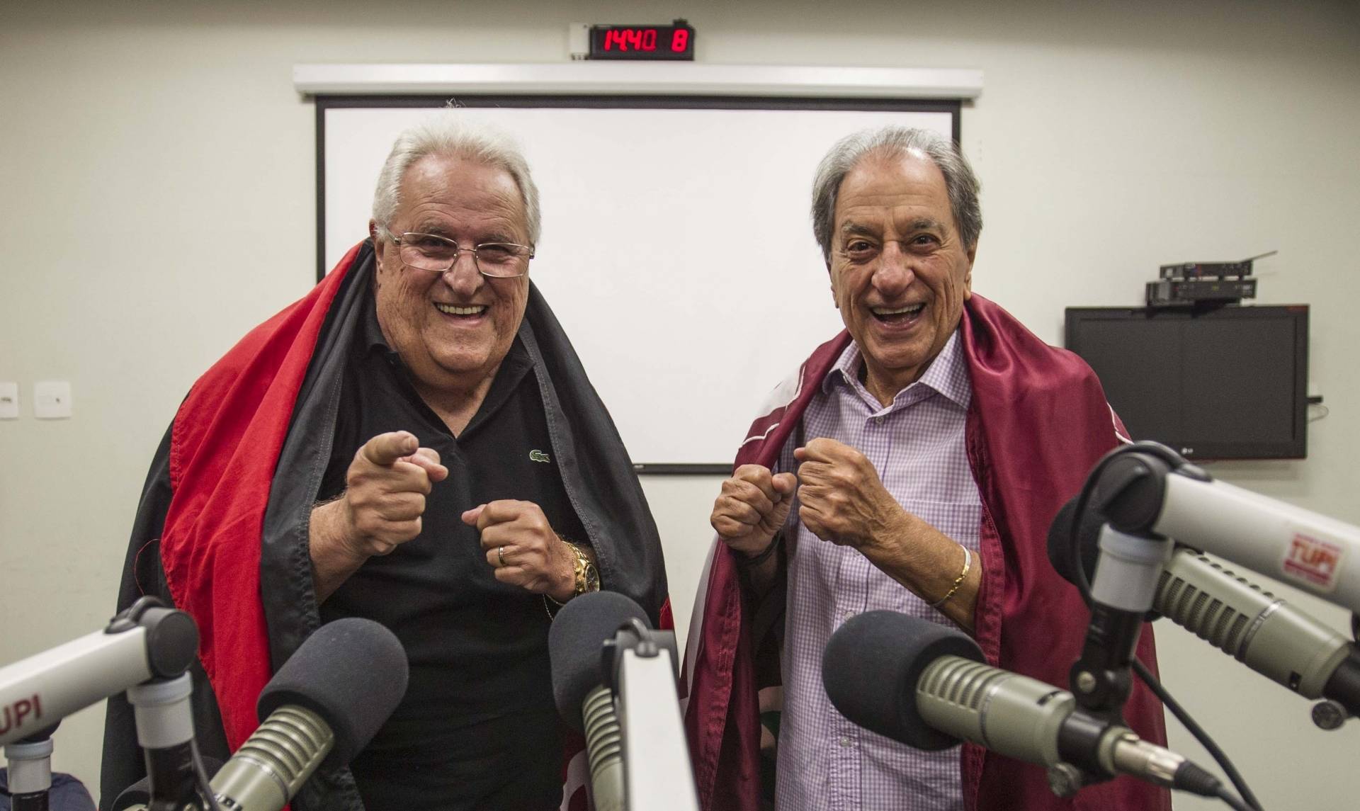 Apolinho e Garotinho: amigos de uma vida inteira - M&aacute;rcio Mercante / Arquivo O Dia