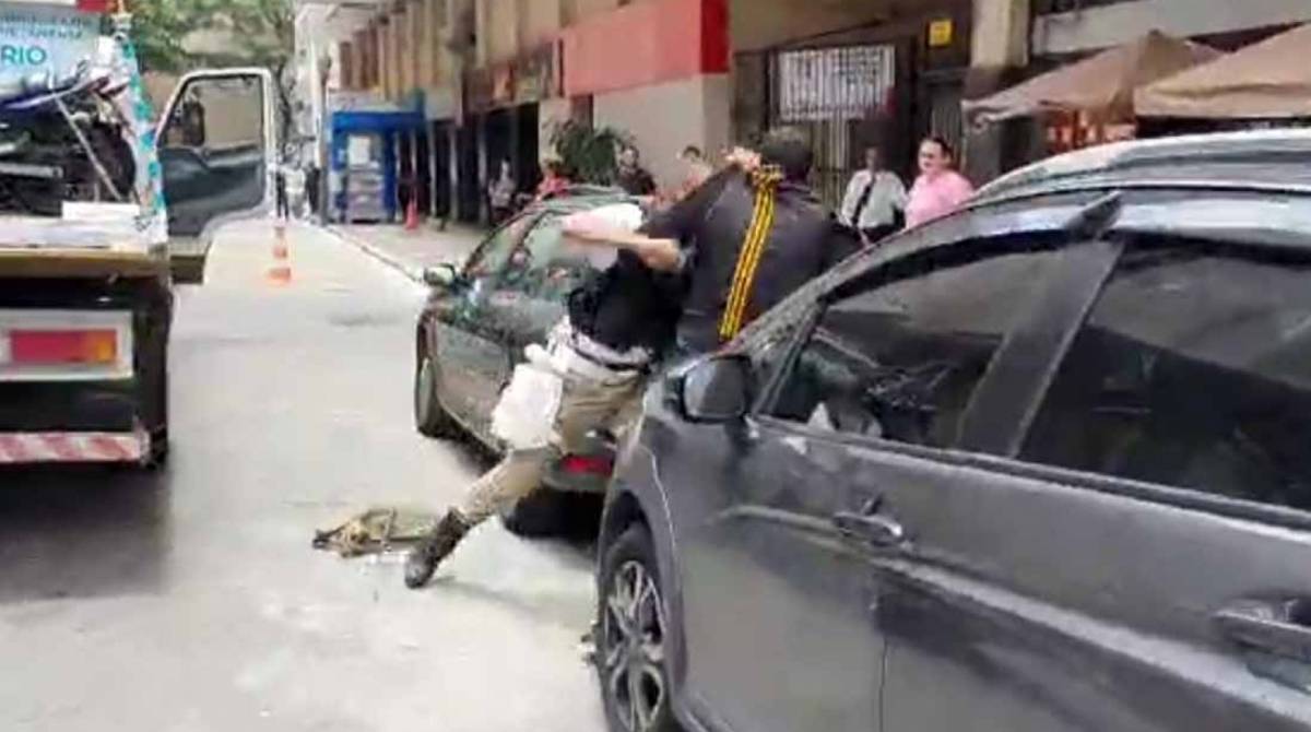 Briga foi feia - ReproduÃ§Ã£o / Internet