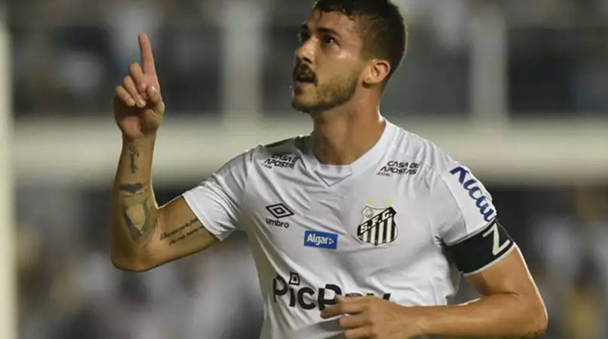 Gustavo Henrique &eacute; o novo refor&ccedil;o do Flamengo - Divulga&ccedil;&atilde;o/Santos