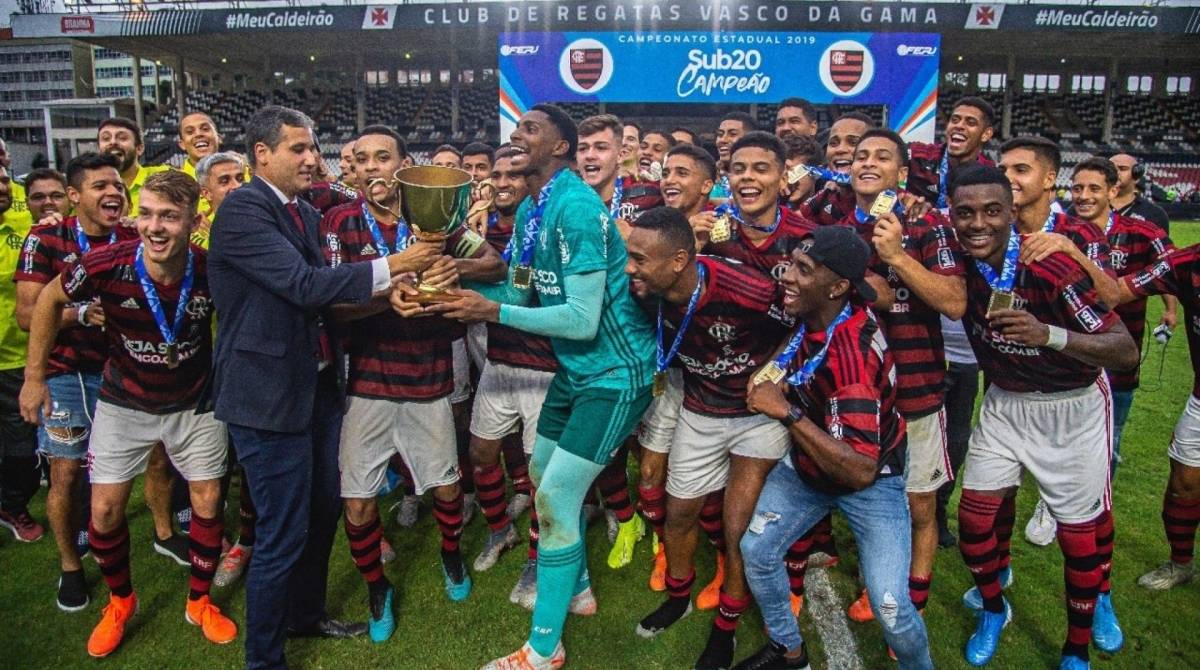Titulares do sub-20 em 2019 vão participar da disputa da Taça Guanabara pelo profissional em 2020 - Divulgação Flamengo