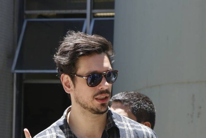 Jo&atilde;o Vicente de Castro chegou &agrave; sede da Pol&iacute;cia Civil no fim da manh&atilde; desta quita-feira  - Reginaldo Pimenta / Ag&ecirc;ncia O Dia