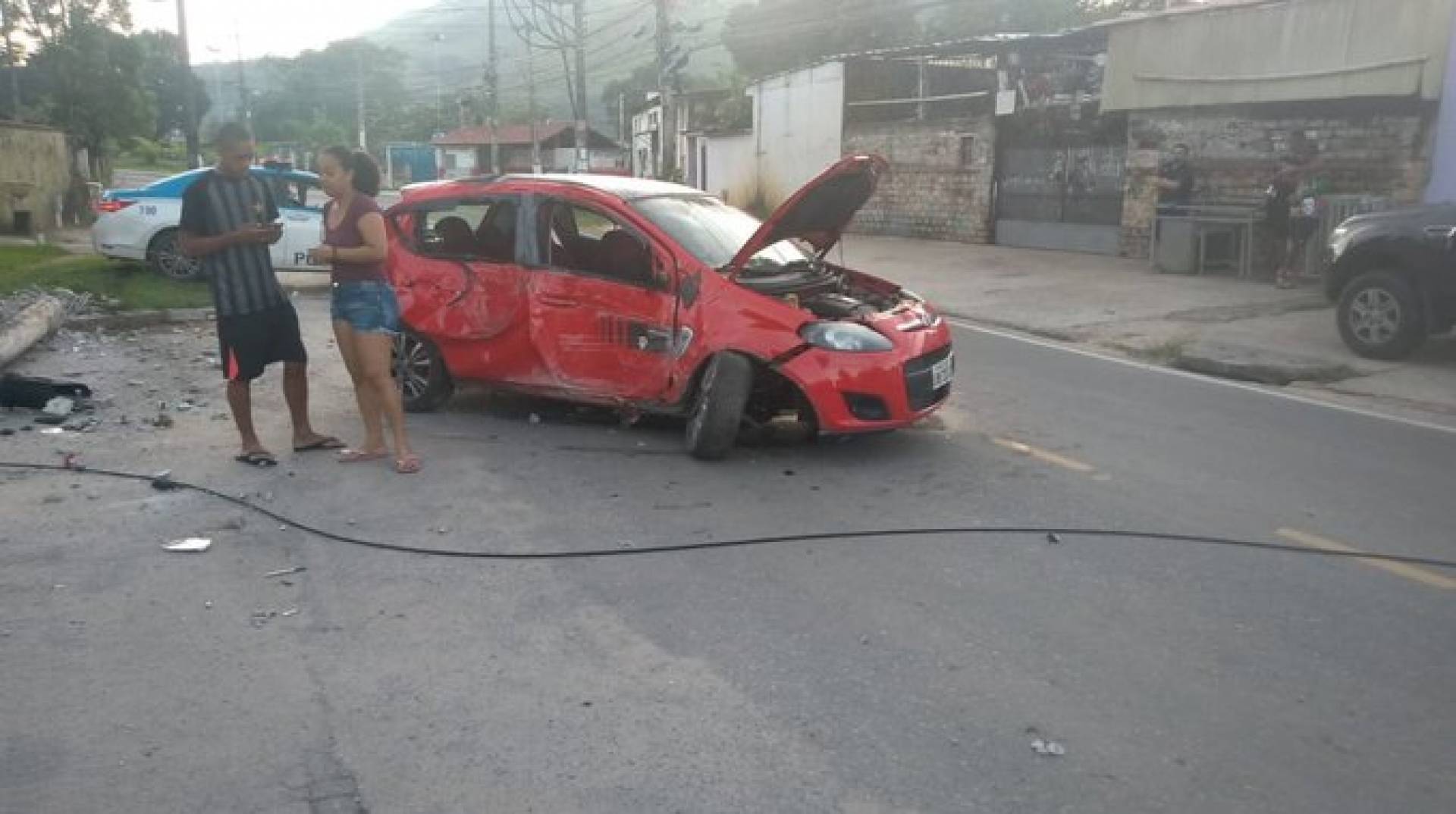 Polícia Militar foi acionada para o local