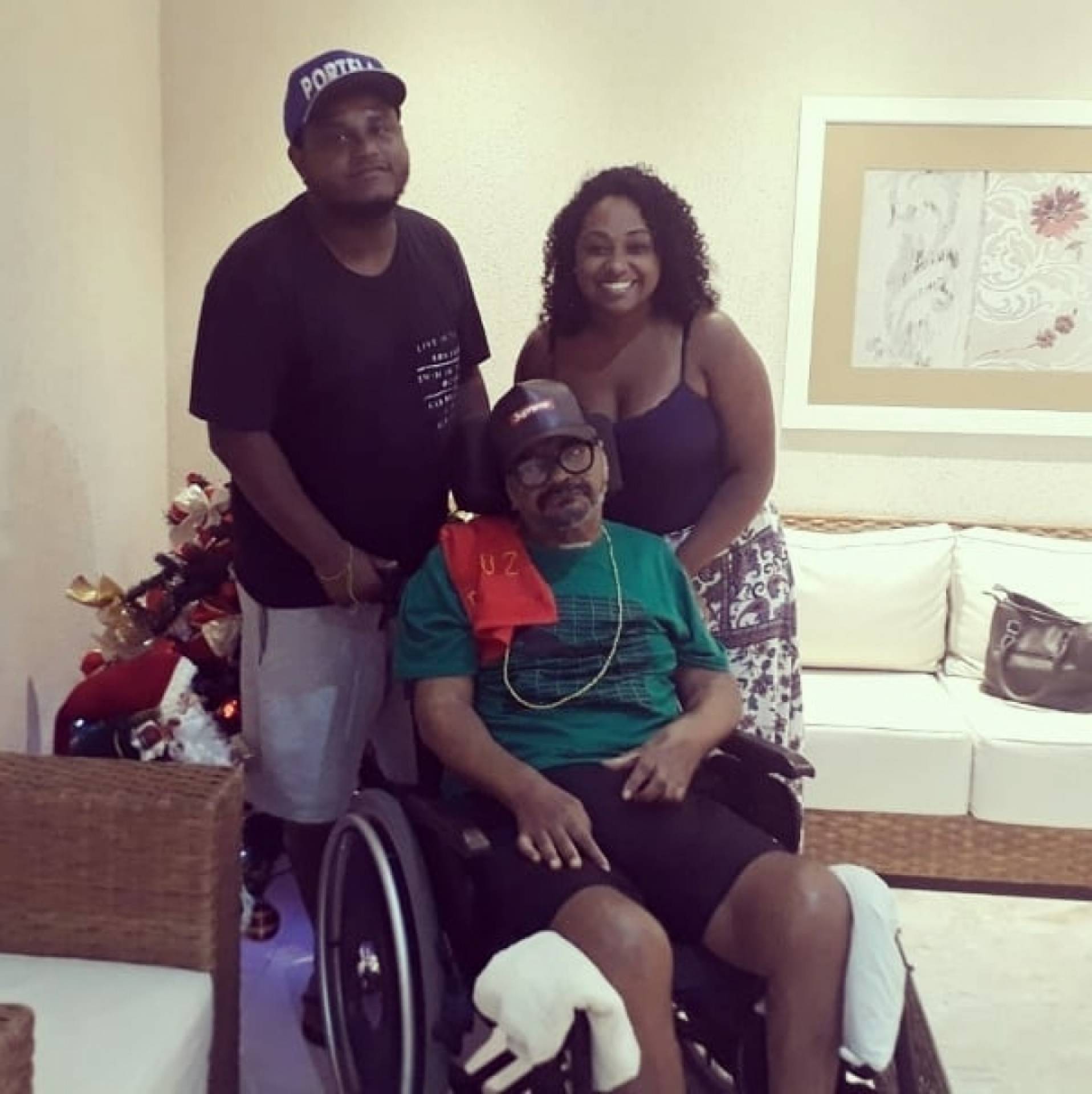 Kauan Felipe, Arlindo Cruz e Gabriela Souza - Reprodução de internet