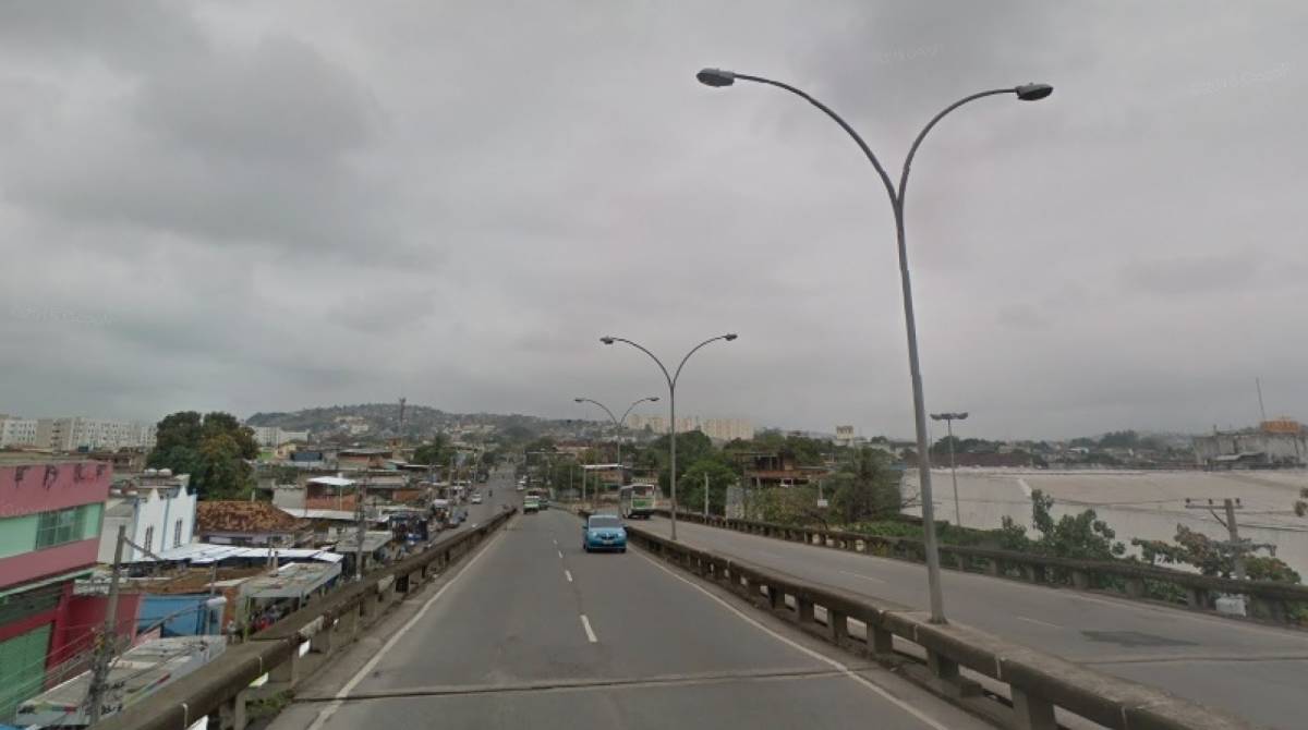 Crime aconteceu no viaduto da Pavuna, na Zona Norte do Rio