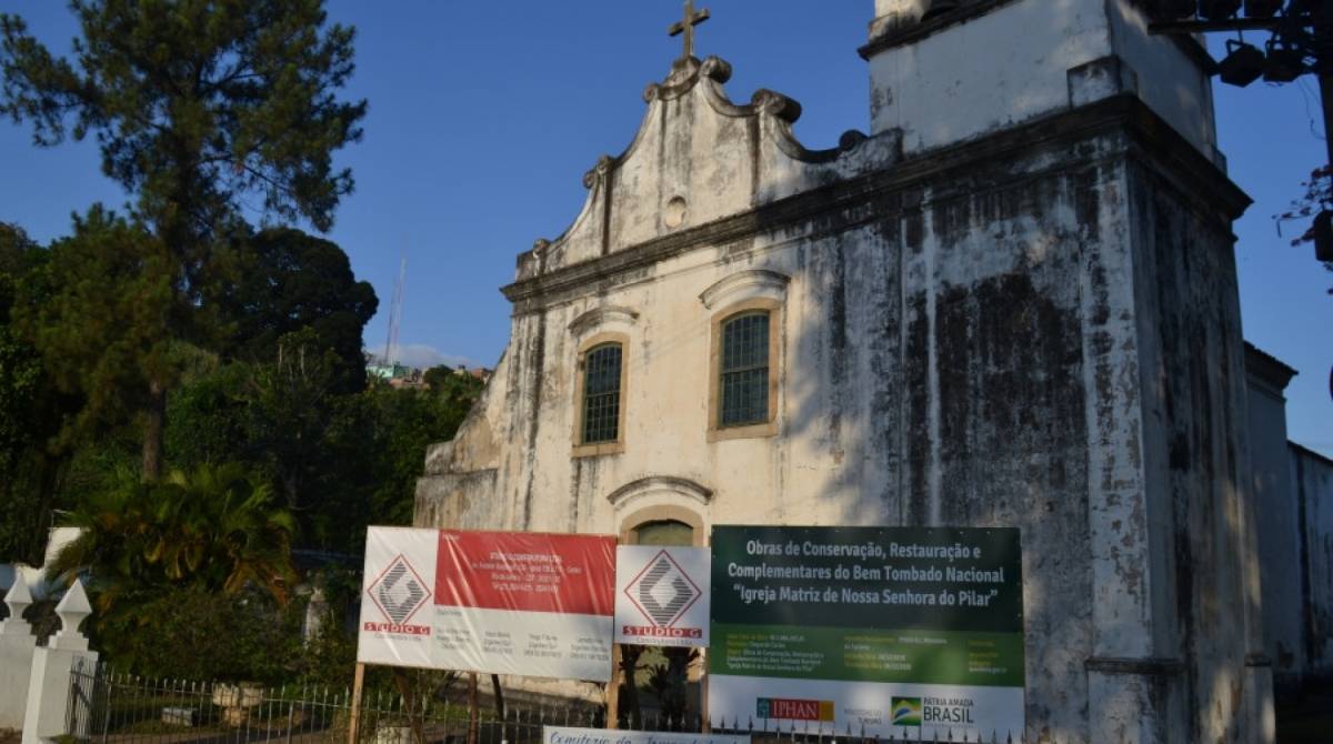 Igreja do Pilar será restaurada em Duque de Caxias