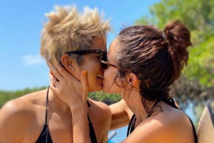 Nanda Costa e Lan Lanh passam férias em Galinhos, no Rio Grande do Norte - Reprodução do Instagram