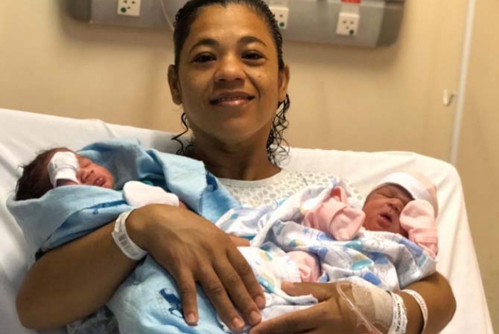 Primeiro bebê nasceu às 00h01 no Hospital Municipal Ronaldo Gazolla