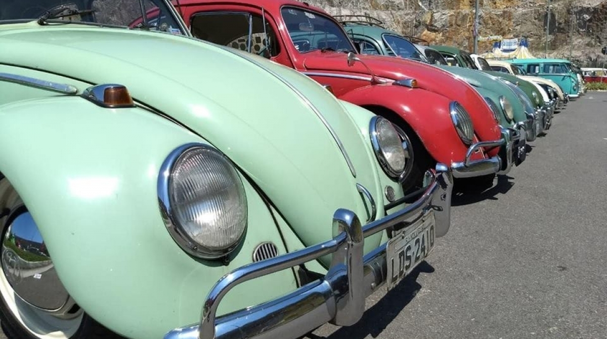 Dia Nacional do Fusca vai reunir mais de 400 carros, em Nova Iguaçu. O encontro também terá premiações, food trucks e música ao vivo