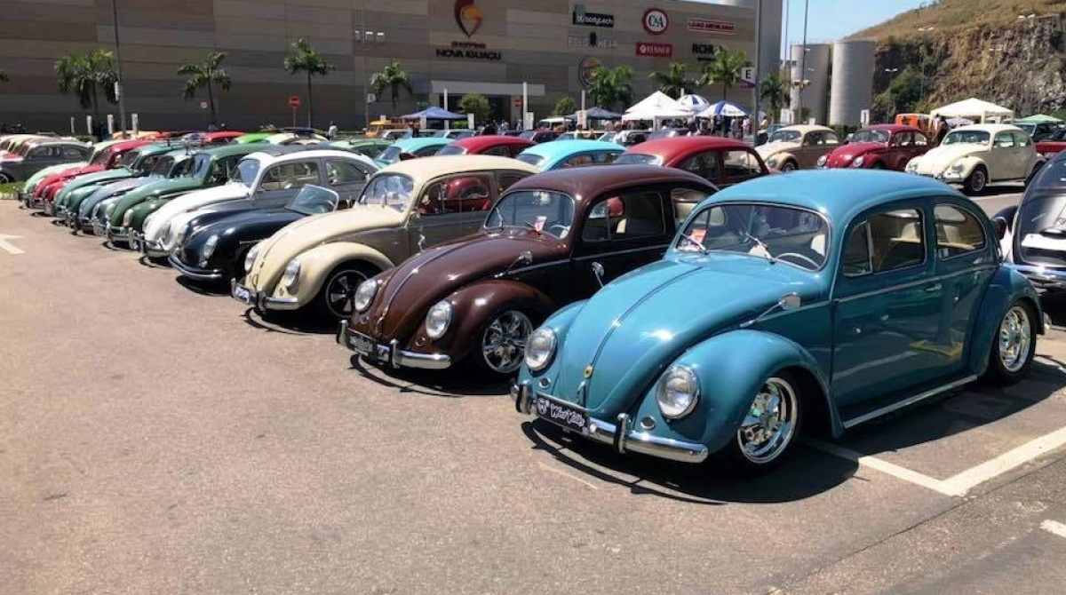 Dia Nacional do Fusca vai reunir mais de 400 carros, em Nova Iguaçu. O encontro também terá premiações, food trucks e música ao vivo