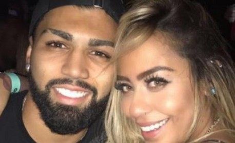 Gabigol é visto visitando reforma de apartamento com Rafaella Santos 