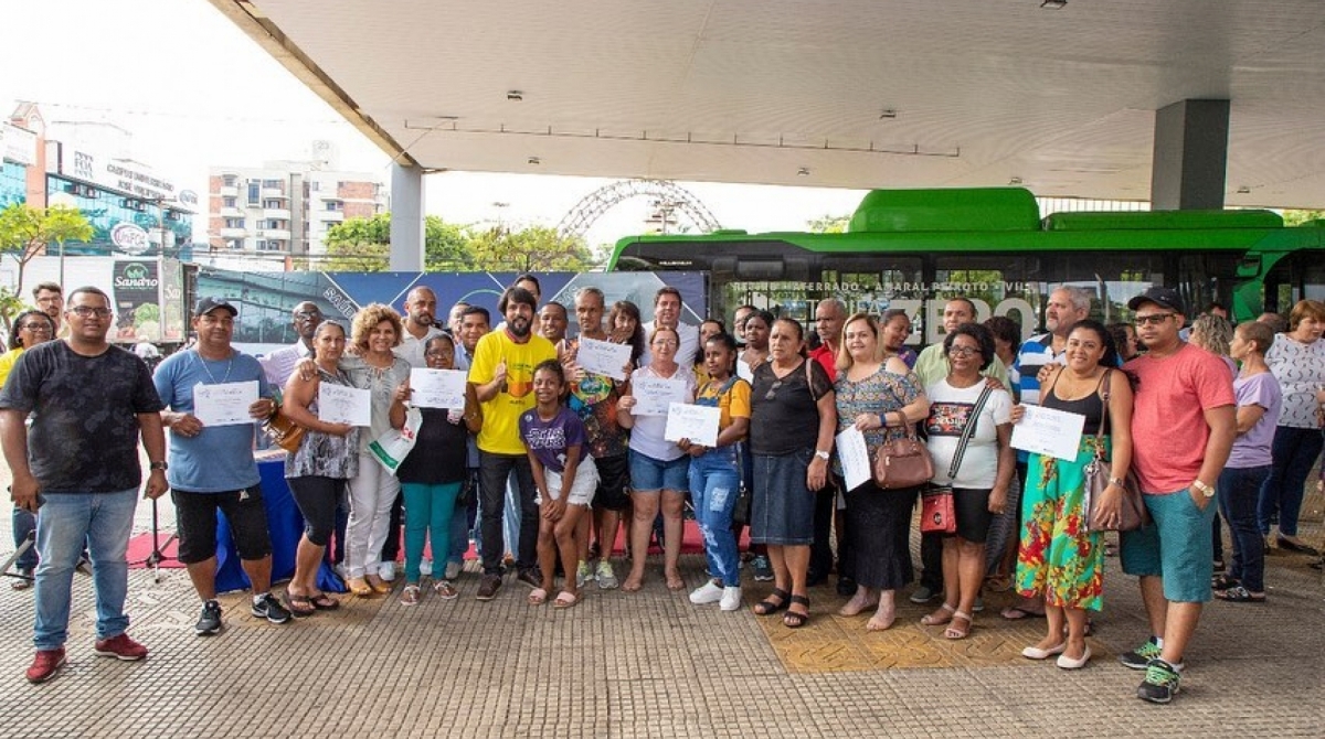 Evento aconteceu na PraÃ§a Rotary, na Vila Santa CecÃ­lia - DivulgaÃ§Ã£o