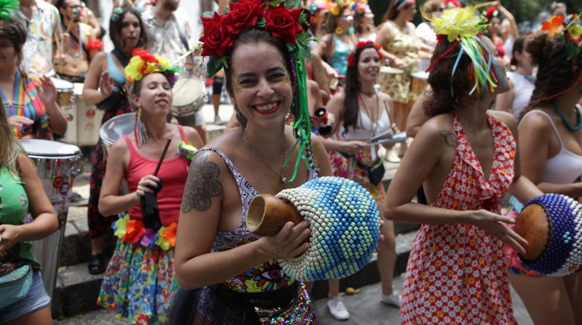 Bloco das Fridas. Praca XV, Centro do Rio