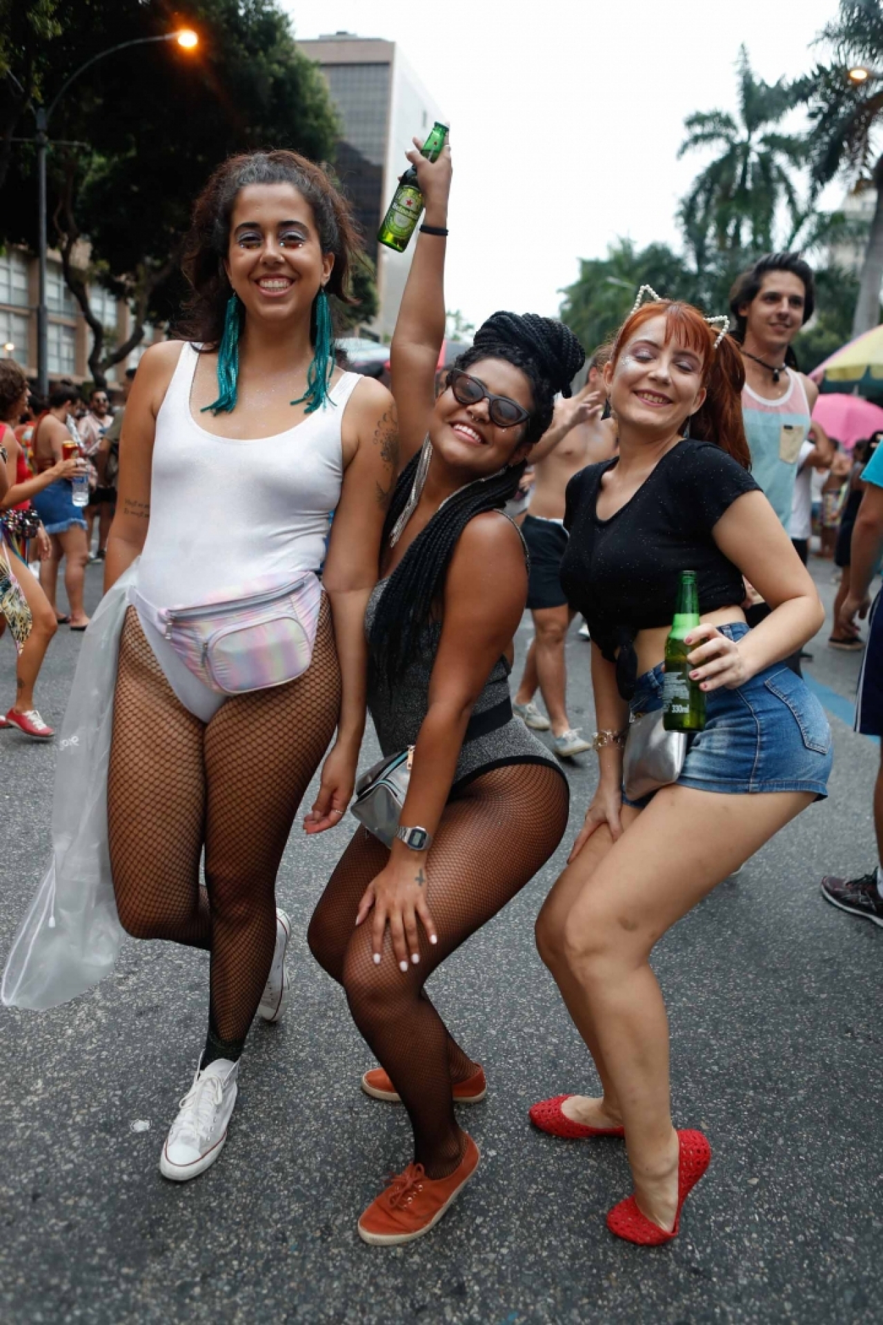Blocos carnavalescos no centro do Rio