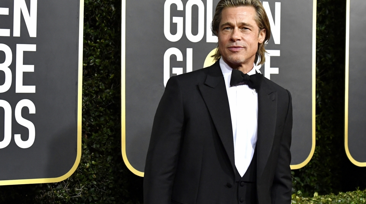 Brad Pitt no Globo de Ouro