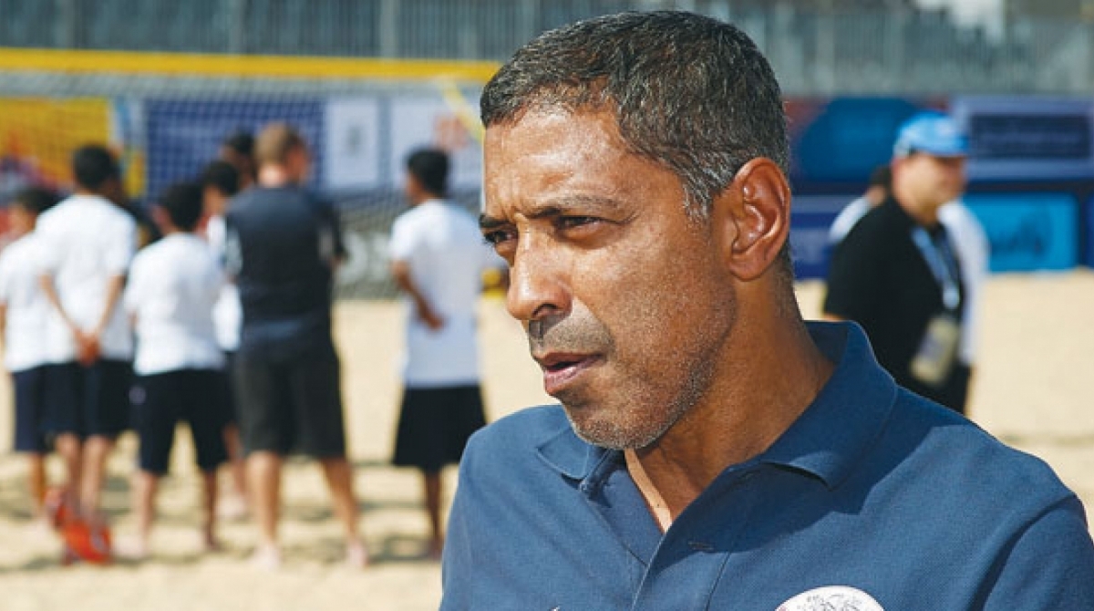 O ex-atleta Neném estará em Macaé participando de uma clínica de beach soccer  - Arquivo 