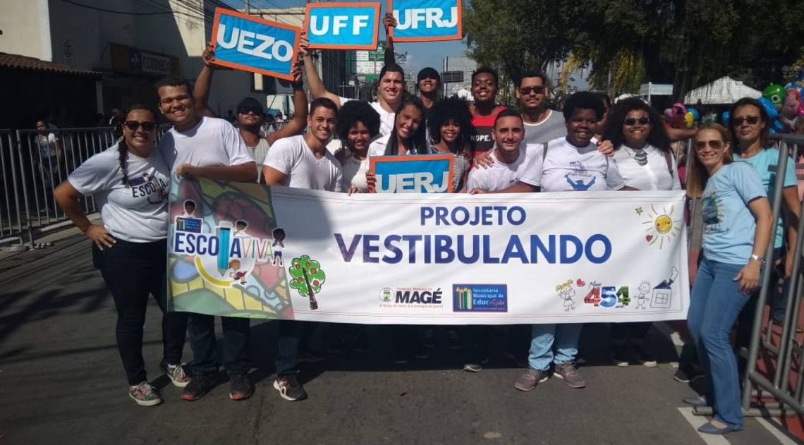 No dia 6 de fevereiro começa o período de matrículas da quinta edição do Vestibulando, em Magé - Arquivo Pessoal 