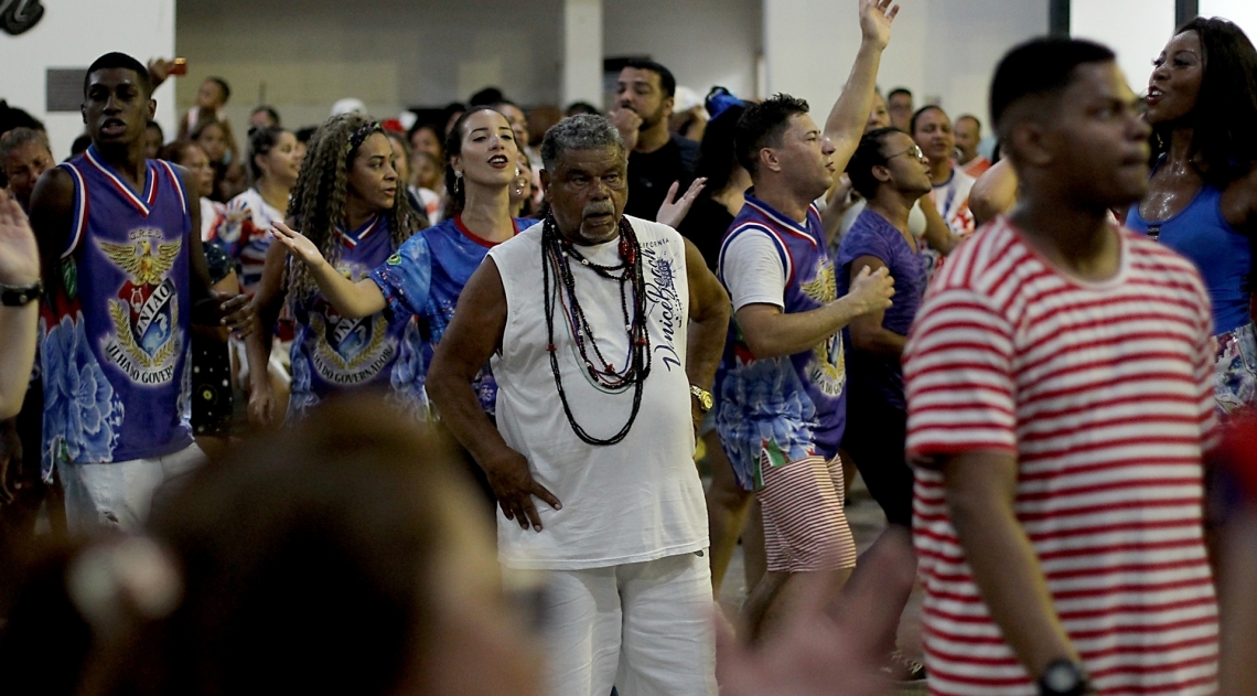 O foco de Laíla é conseguir classificações melhores para a agremiação insulana - Luciano Belford/Agência O Dia