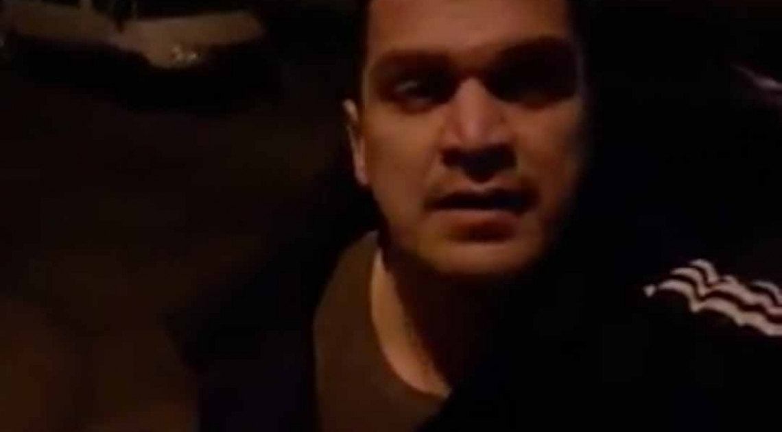 Fauzi gravou vídeo da Rússia - Reprodução / Internet