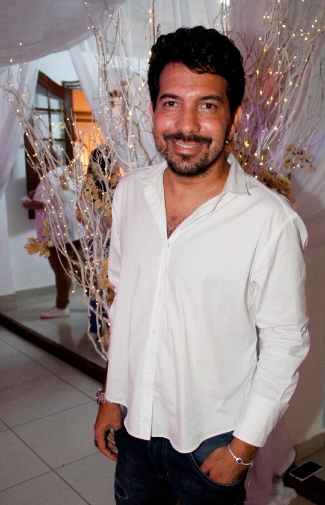 Gustavo Arona comanda camarote no Rio