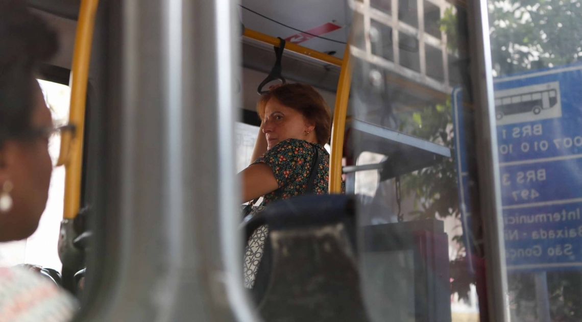 Rio, 010/01/2020, Onibus que circulam sem ar condicionado pela cidade, na foto Palmira Nunes, Foto de Gilvan de Souza / Agencia O Dia