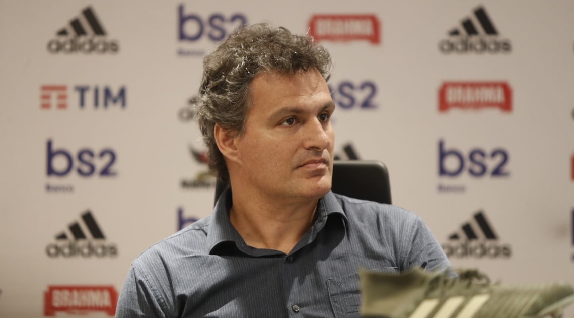 Rio, 13/01/2020, Apresentacao do novo reforco do Flamengo Pedro Rocha, na foto Bruno Spindel, foto de Gilvan de Souza / Agencia o Dia - Gilvan de Souza / Agencia O Dia