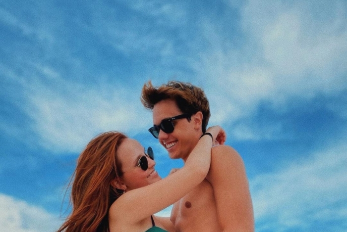 Larissa Manoela e Leo Cidade estão juntos há 2 anos e 1 mês - Reprodução Internet