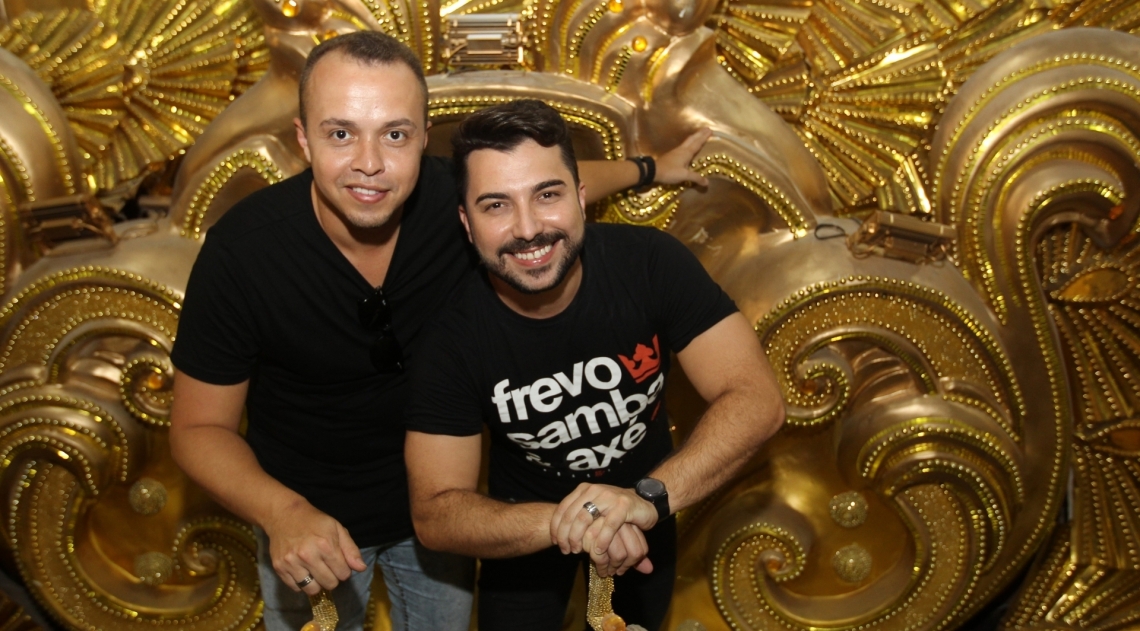 Marcus Ferreira e Tarc&iacute;sio Zanon prometem "levar" a Lagoa do Abaet&eacute; para a Sapuca&iacute; - Luciano Belford/Ag&ecirc;ncia O Dia
