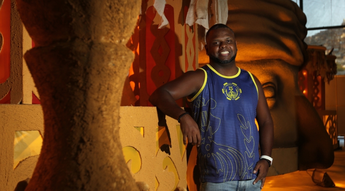 Rio de Janeiro 15/01/2019 - O carnavalesco da Paraíso do Tuiuti João Vitor Araújo. Foto: Luciano Belford/Agencia O Dia