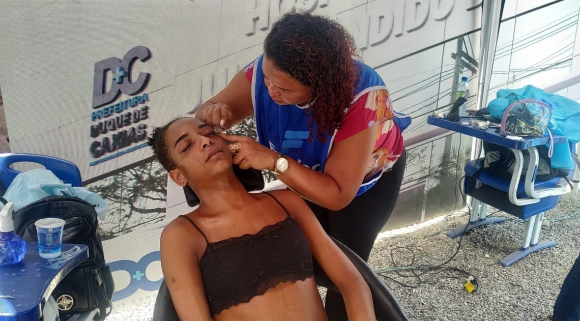 Duque de Caxias realiza ação social para mulheres no Parque das Missões