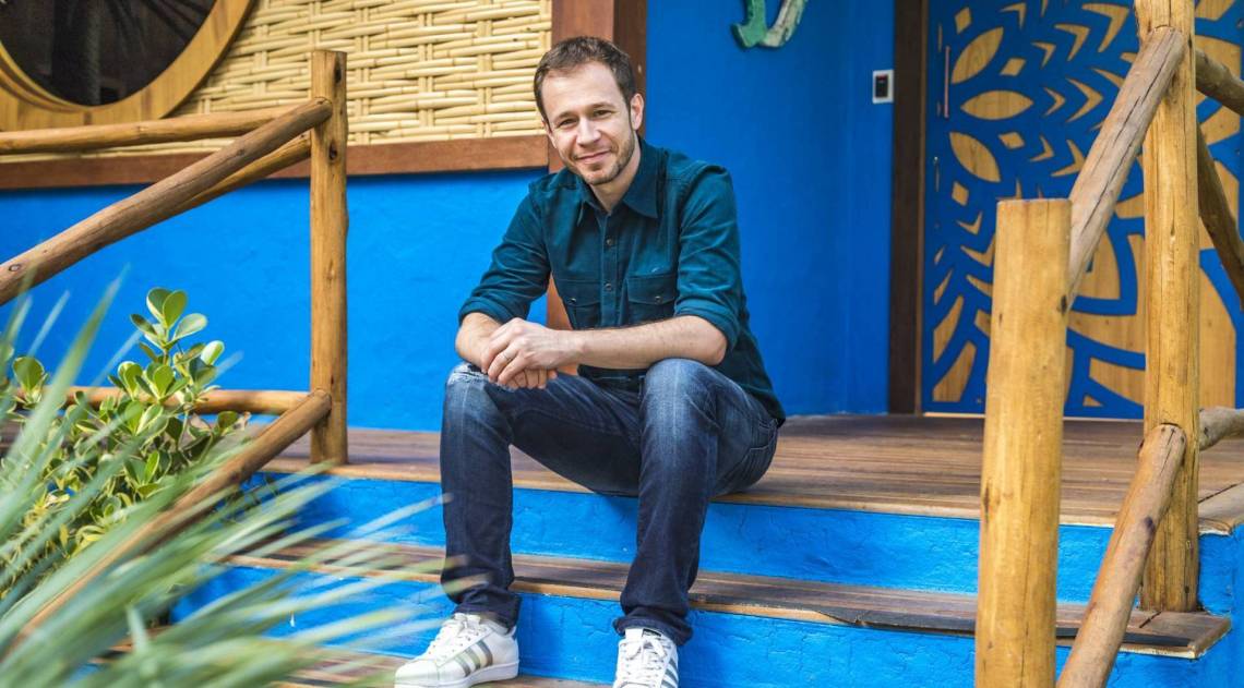Tiago Leifert, apresentador do 'Big Brother Brasil', da Globo