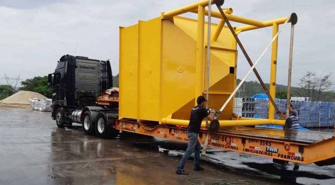 Equipamento chegou &agrave; esta&ccedil;&atilde;o na manh&atilde; desta sexta