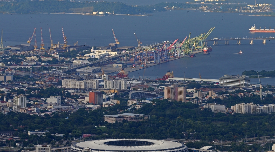 16 01 2020 -  Maracana ( Estadio Mario Filho) e bairros Tijuca, Centro e zona portuaria na zona norte da cidade do Rio de Janeiro. Foto Daniel Castelo Branco / Agencia O Dia