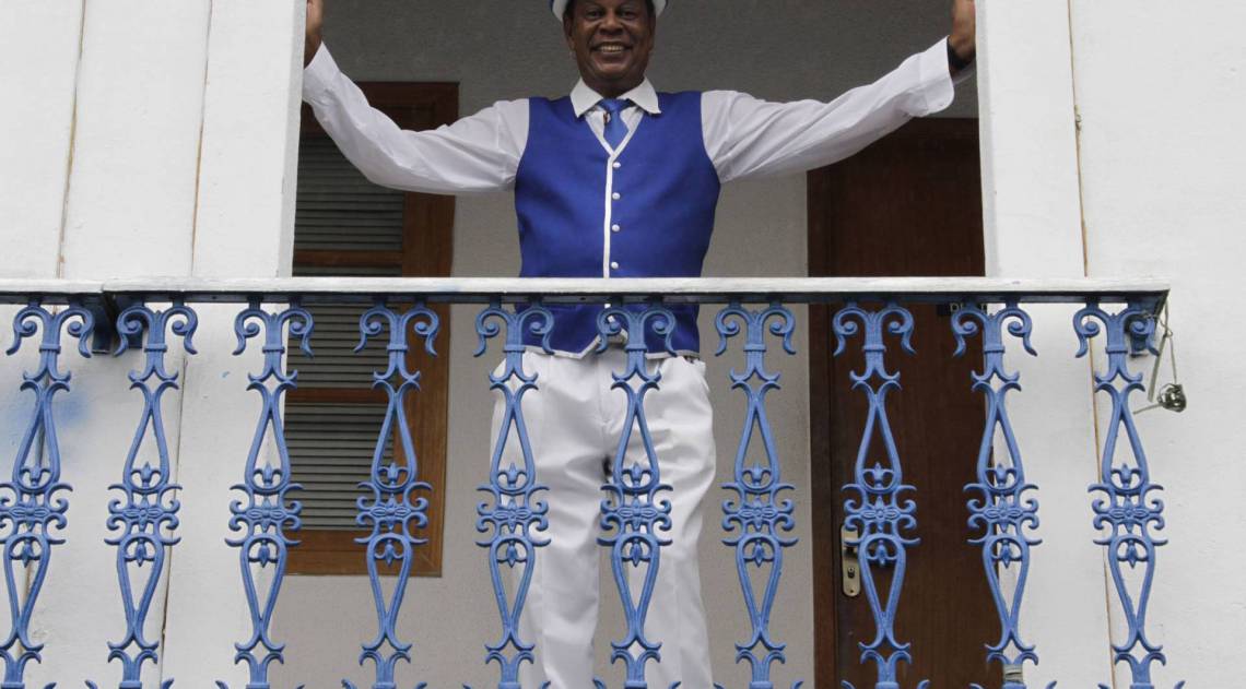 Rio,17/01/2020-MADUREIRA-Especial,Rei de Bateria da Escola Novo Imperio,na foto, Jeronimo da Portela.Foto: Cleber Mendes/Ag&ecirc;ncia O Dia