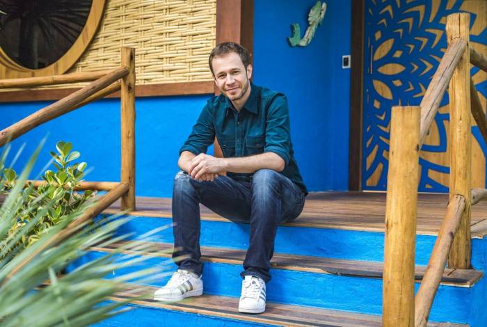 Tiago Leifert, apresentador do 'Big Brother Brasil', da Globo - Globo/Paulo Belote