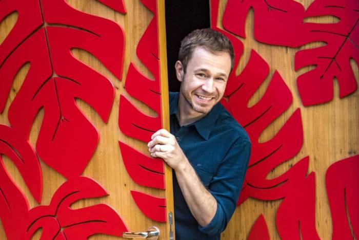 Tiago Leifert, apresentador do 'Big Brother Brasil', da Globo - Globo/Paulo Belote