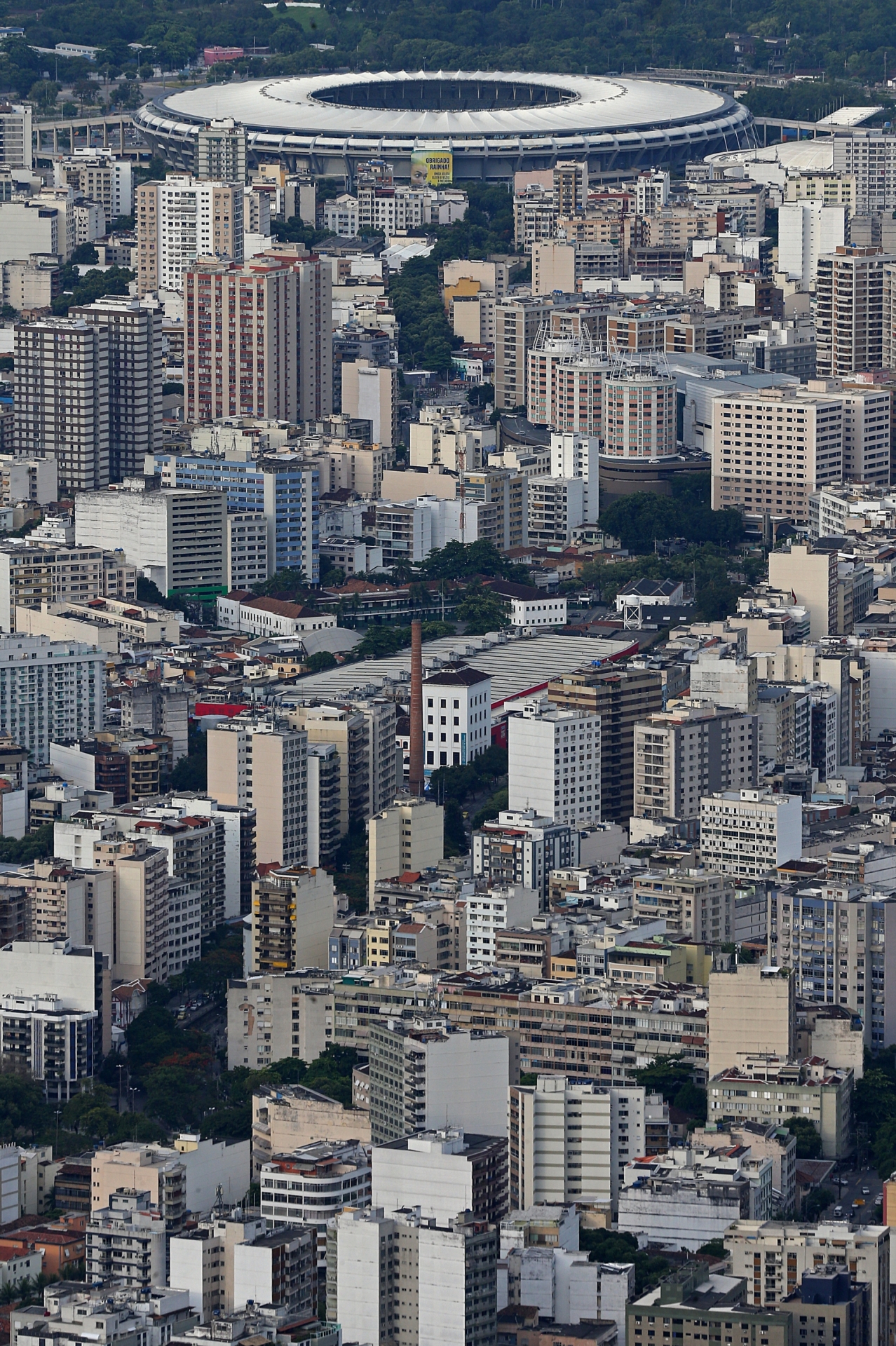 16 01 2020 -  Maracana ( Estadio Mario Filho) e bairros Tijuca e Andarai, zona norte da cidade do Rio de Janeiro. Foto Daniel Castelo Branco / Agencia O Dia