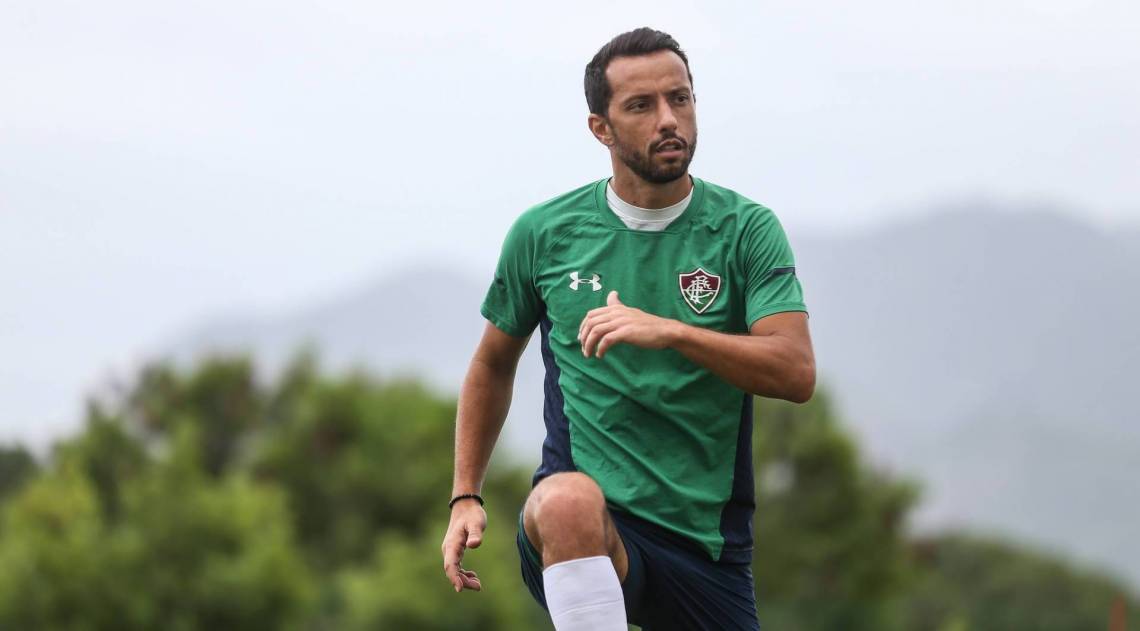 Caso confirme a escalação, o meia Nenê vai usar a camisa 24 - Lucas Merçon/FLUMINENSE