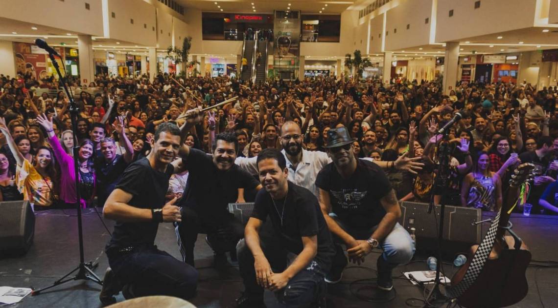 Banda faz tributo ao Legião Urbana no Caxias Shopping - Divulgação