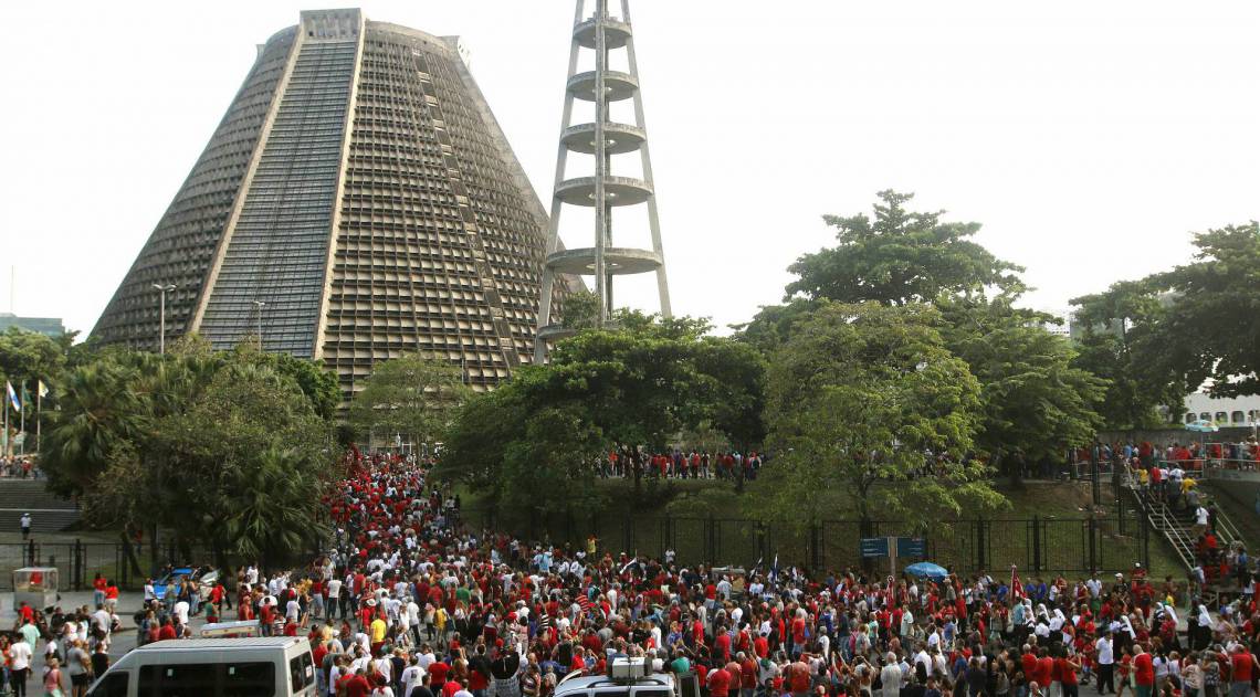 Catedral do Rio - Reginaldo Pimenta / Ag&ecirc;ncia O Dia 