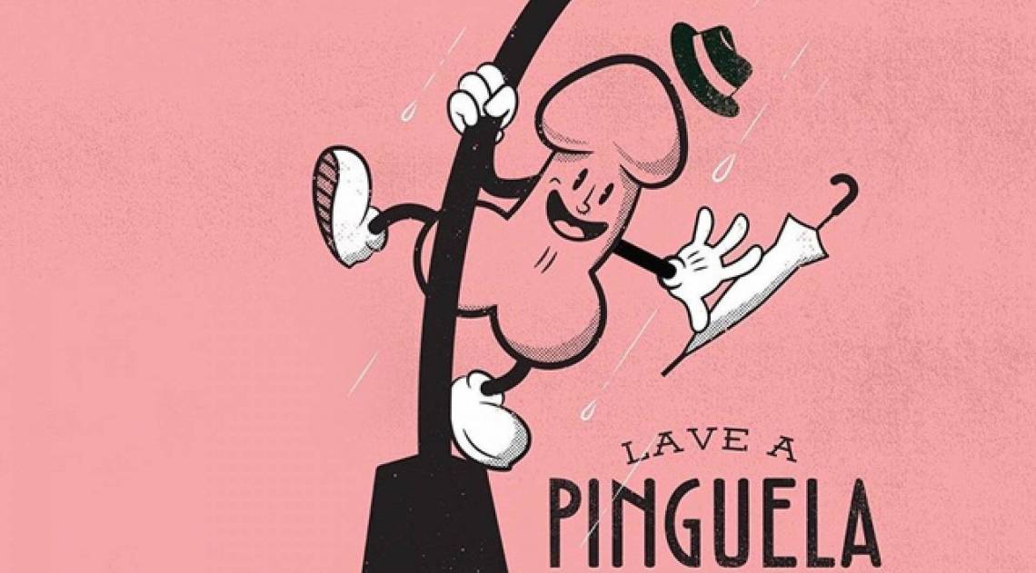 Campanha combate câncer de pênis com ilustrações no Instagram  - Reprodução Instagram 