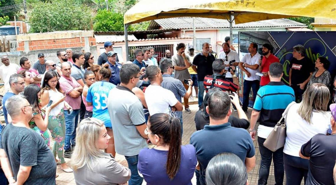 Programa ‘Orgulho de Volta’ da Prefeitura de Volta Redonda entrega investimentos para os moradores do bairro Água Limpa 
