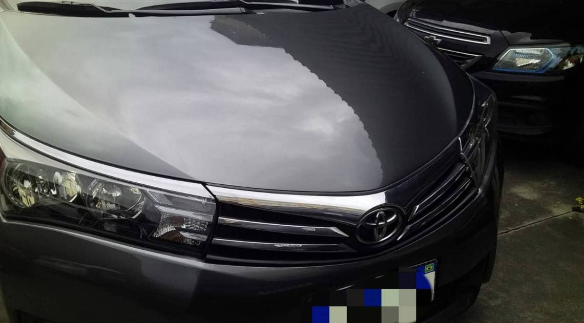 Polícia Civil recuperou carro roubado em Belford Roxo  - Divulgação 