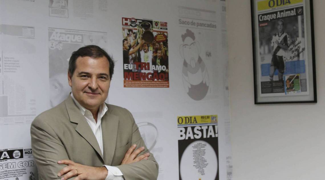 Vereador Alexandre Arraes do PSDB, visita a redação do Jornal O Dia nesta terça-feira(21).