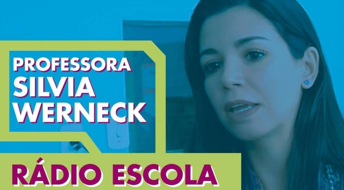 Professora Silvia Werneck é a responsável por um projeto de rádio na Escola Municipal Alcide De Gasperi, na Zona Norte do Rio de Janeiro - Reprodução portal MultiRio