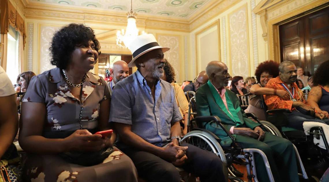 Nelson Sargento e Arlindo Cruz  - Divulgação / Renee Rocha / Prefeitura do Rio