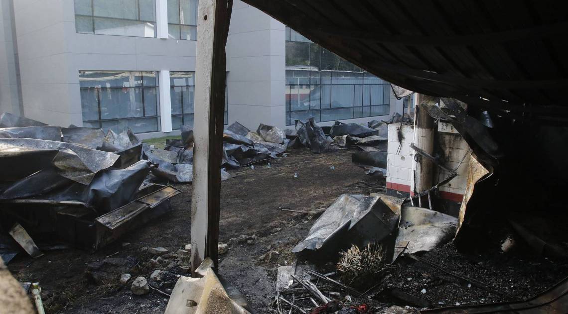 Rio de Janeiro - RJ  - 22/01/2020 - ARQUIVO - Inc&ecirc;ndio no Ninho do Urubu - Foto Reginaldo Pimenta / Ag&ecirc;ncia O Dia