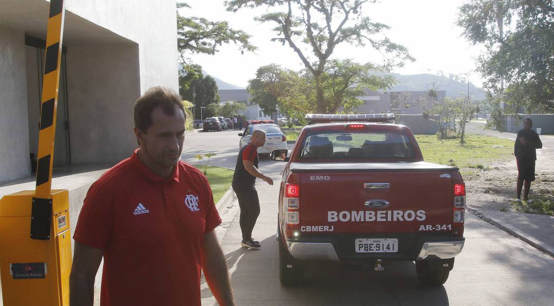 Rio de Janeiro - RJ  - 22/01/2020 - ARQUIVO - Inc&ecirc;ndio no Ninho do Urubu - Foto Reginaldo Pimenta / Ag&ecirc;ncia O Dia