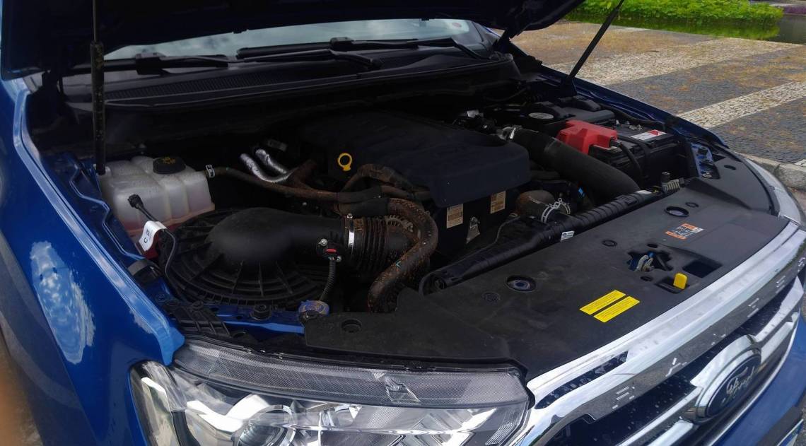 Motor 3.2 litros a diesel da Ranger XLT entrega 200 cv de potência e 47 kgfm de torque