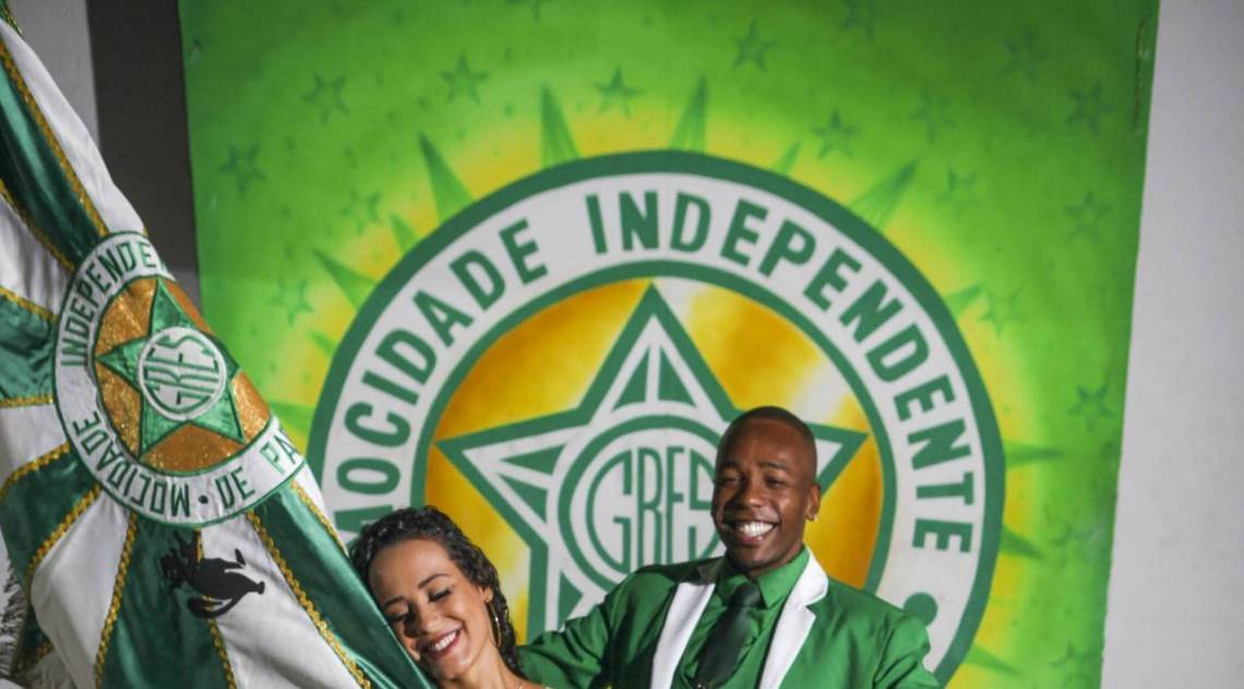 Bruna Santos e Diego Jesus e preparam para conquistar a avenida