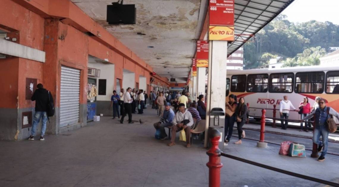 Obras do antigo terminal rodoviário da cidade já entraram na fase final - Jornal O Dia